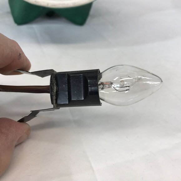 VINTAGE CERAMIC LIGHTED CHRISTMAS TREE 1957 18" - Picture 7 of 7